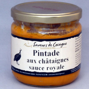 Guinea Fowl with Chestnuts...