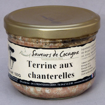 Chanterelle terrine 180g