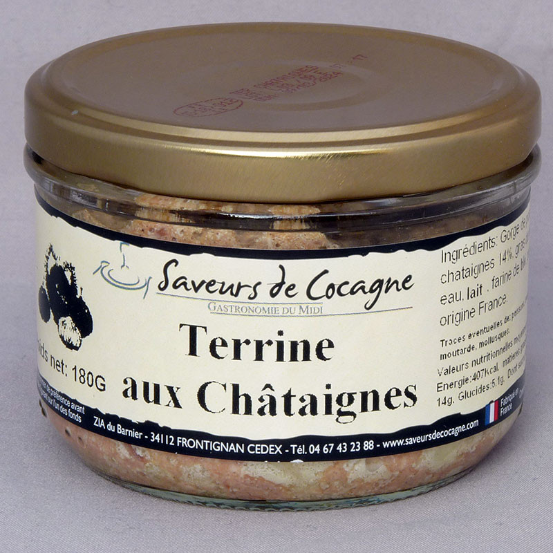 Terrine aux châtaignes 180g