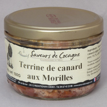 Duck terrine with morels 180g