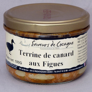 Duck terrine with figs 180g