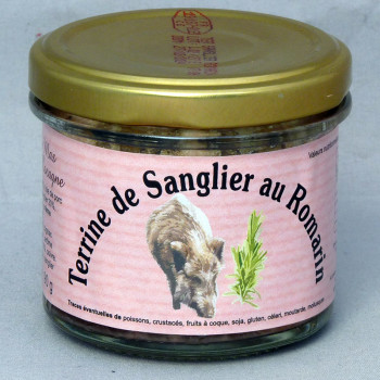 Terrine of wild boar with rosemary 90g