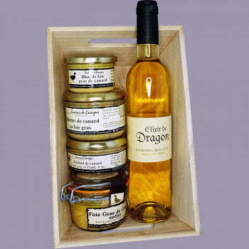 Gourmet travel basket n°4