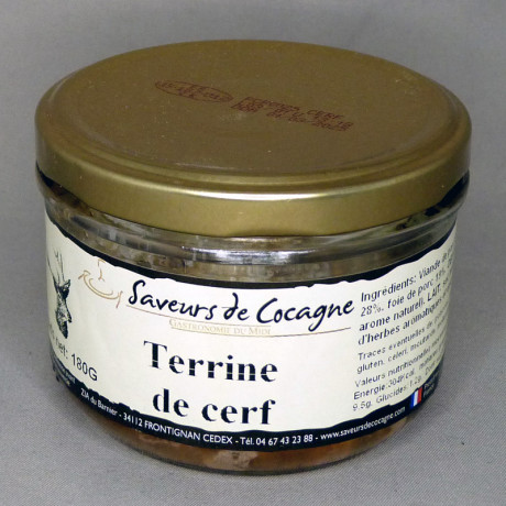 Terrine de cerf 180g