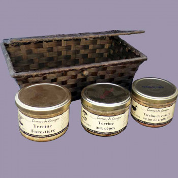Small terrine crate with...