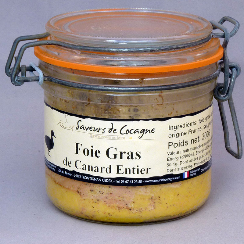 Foie gras de canard entier 300g